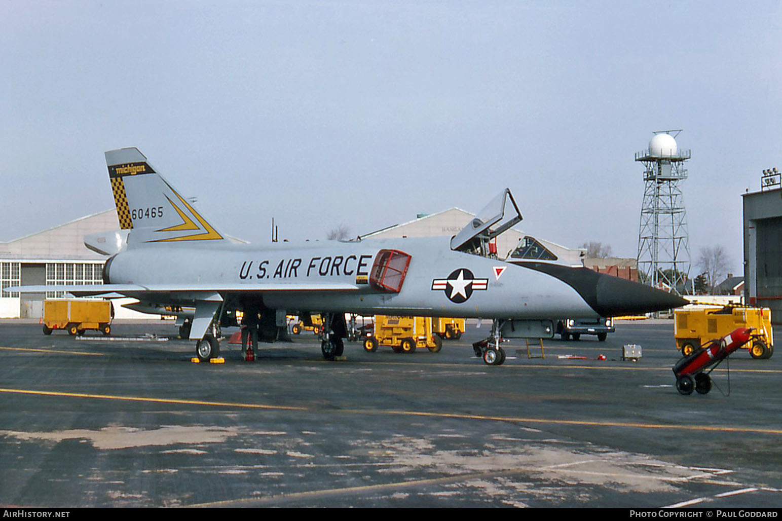 Aircraft Photo of 56-465 / 60465 | Convair F-106A Delta Dart | USA - Air Force | AirHistory.net #625287