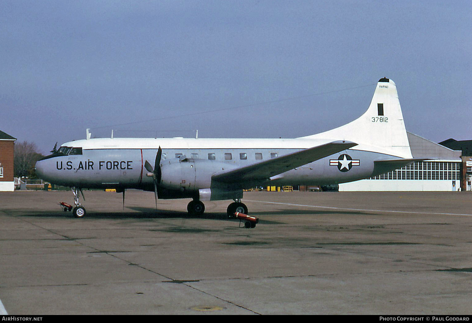 Aircraft Photo of 53-7812 / 37812 | Convair C-131B | USA - Air Force | AirHistory.net #625289