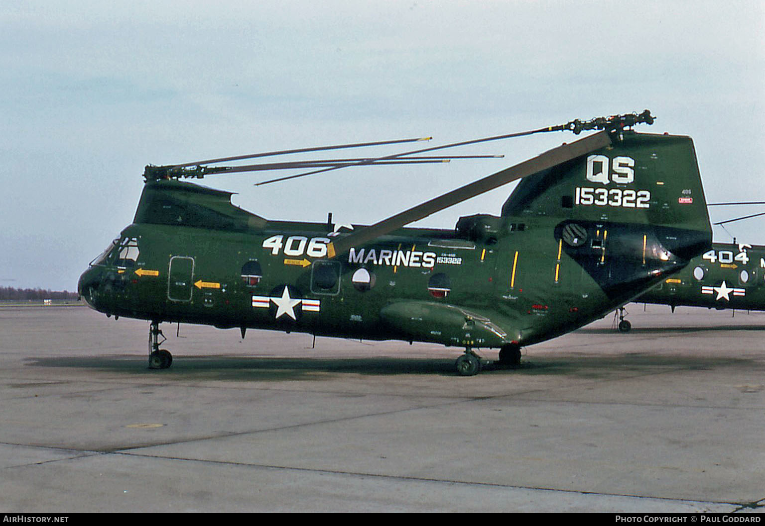 Aircraft Photo of 153322 | Boeing Vertol CH-46D Sea Knight | USA - Marines | AirHistory.net #625303
