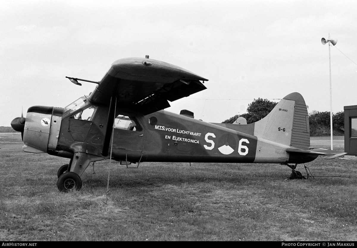 Aircraft Photo of S-6 / 55-4582 | De Havilland Canada U-6A Beaver | Netherlands - Air Force | AirHistory.net #625319