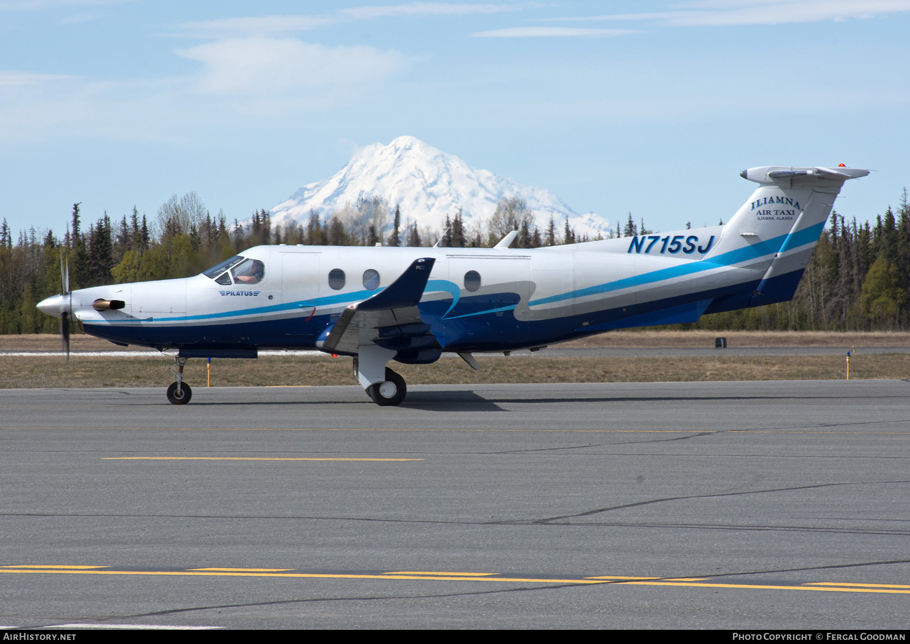 Aircraft Photo of N715SJ | Pilatus PC-12/45 | Iliamna Air Taxi | AirHistory.net #625330