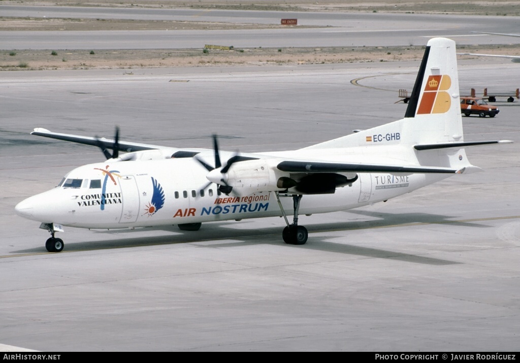 Aircraft Photo of EC-GHB | Fokker 50 | Air Nostrum | AirHistory.net #625337