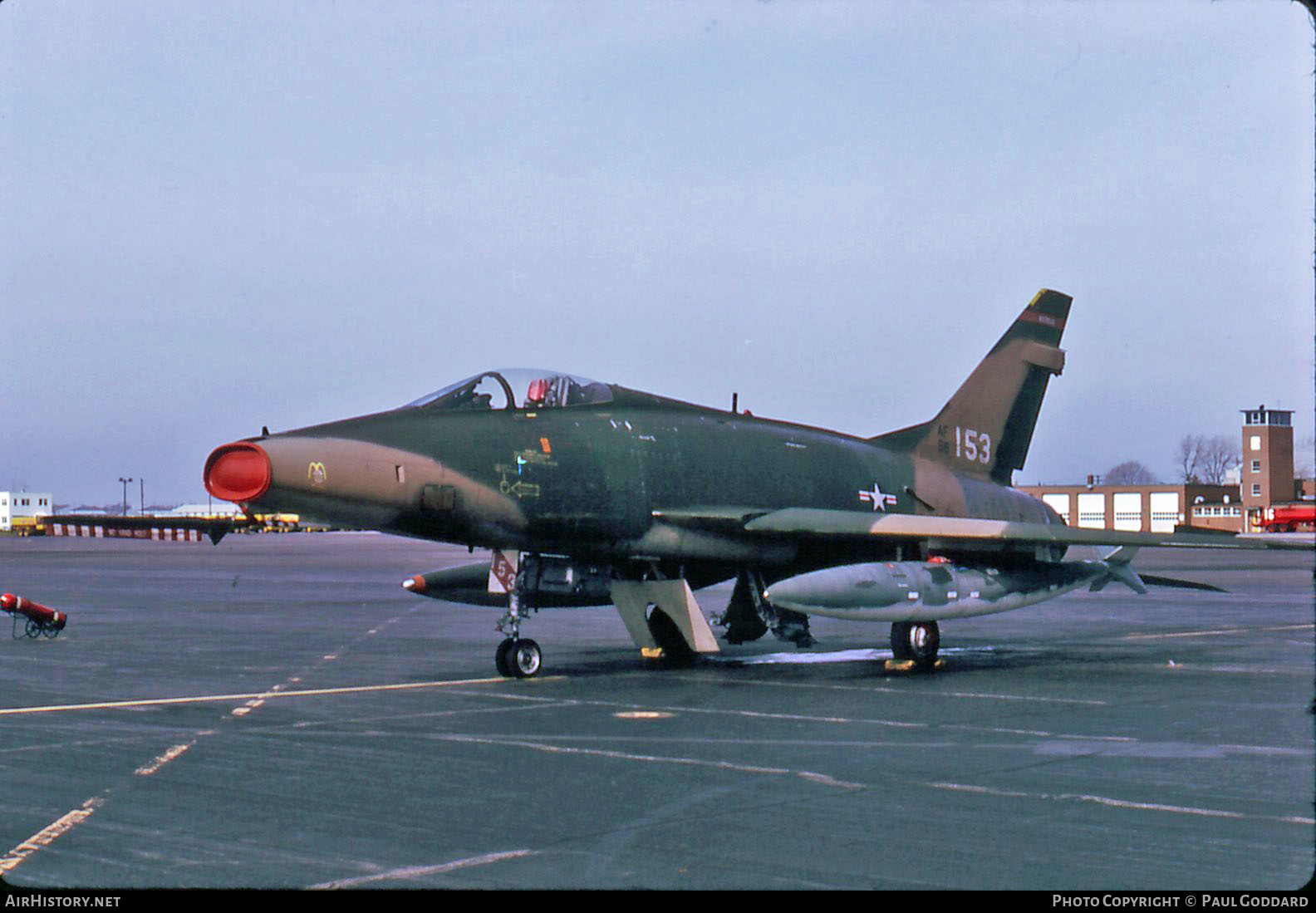 Aircraft Photo of 56-3153 / AF56-153 | North American F-100D Super Sabre | USA - Air Force | AirHistory.net #625343