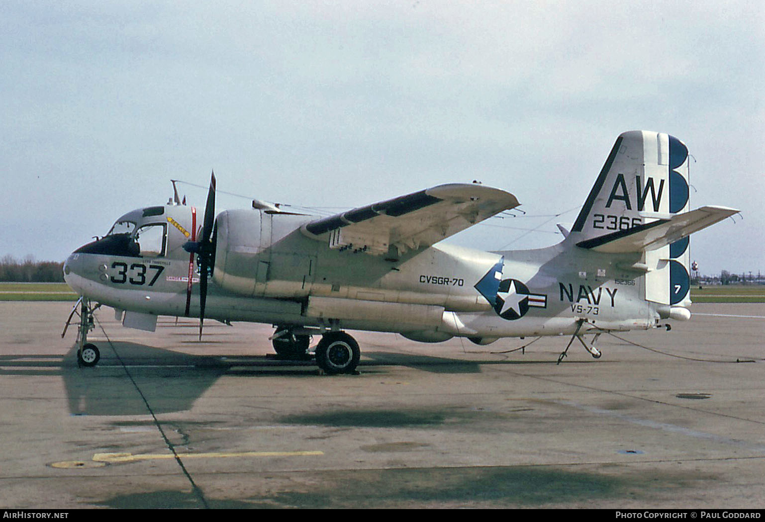 Aircraft Photo of 152366 | Grumman S-2E Tracker | USA - Navy | AirHistory.net #625345
