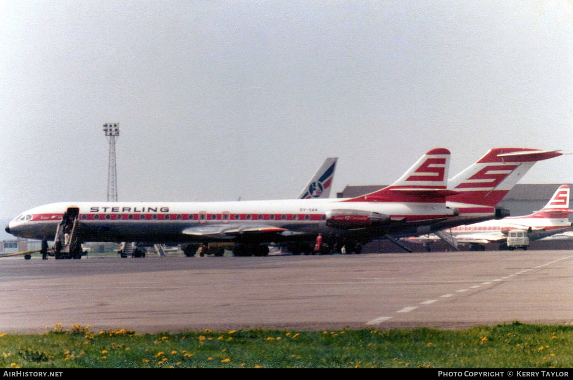 Aircraft Photo of OY-SAA | Aerospatiale SE-210 Caravelle 12 | Sterling Airways | AirHistory.net #625347