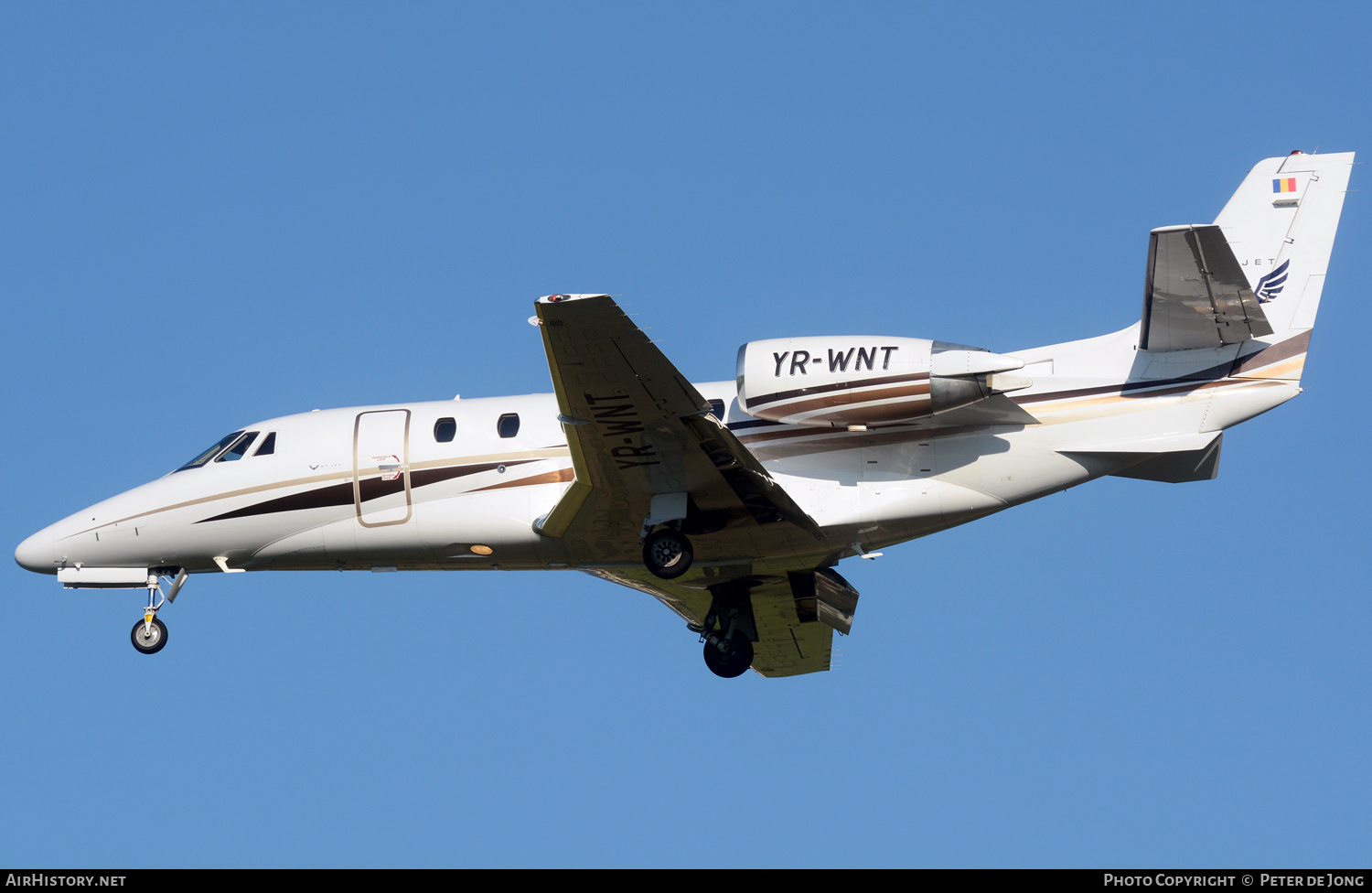 Aircraft Photo of YR-WNT | Cessna 560XL Citation XLS+ | My Jet | AirHistory.net #625352