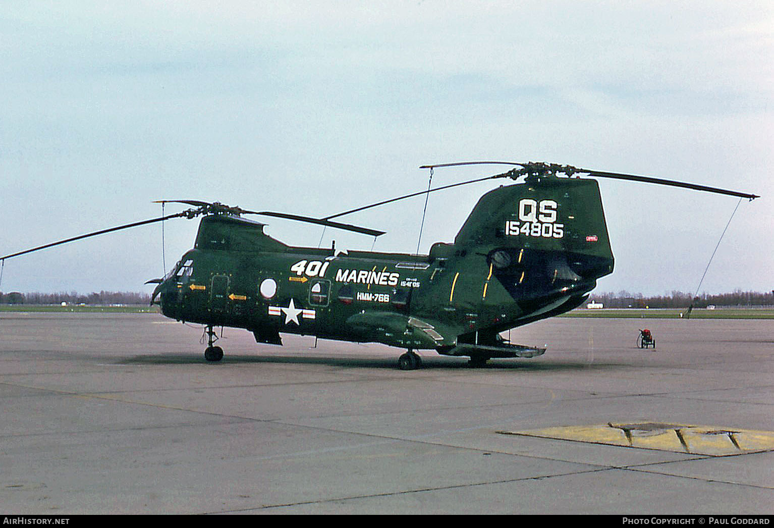 Aircraft Photo of 154805 | Boeing Vertol CH-46D Sea Knight | USA - Marines | AirHistory.net #625354