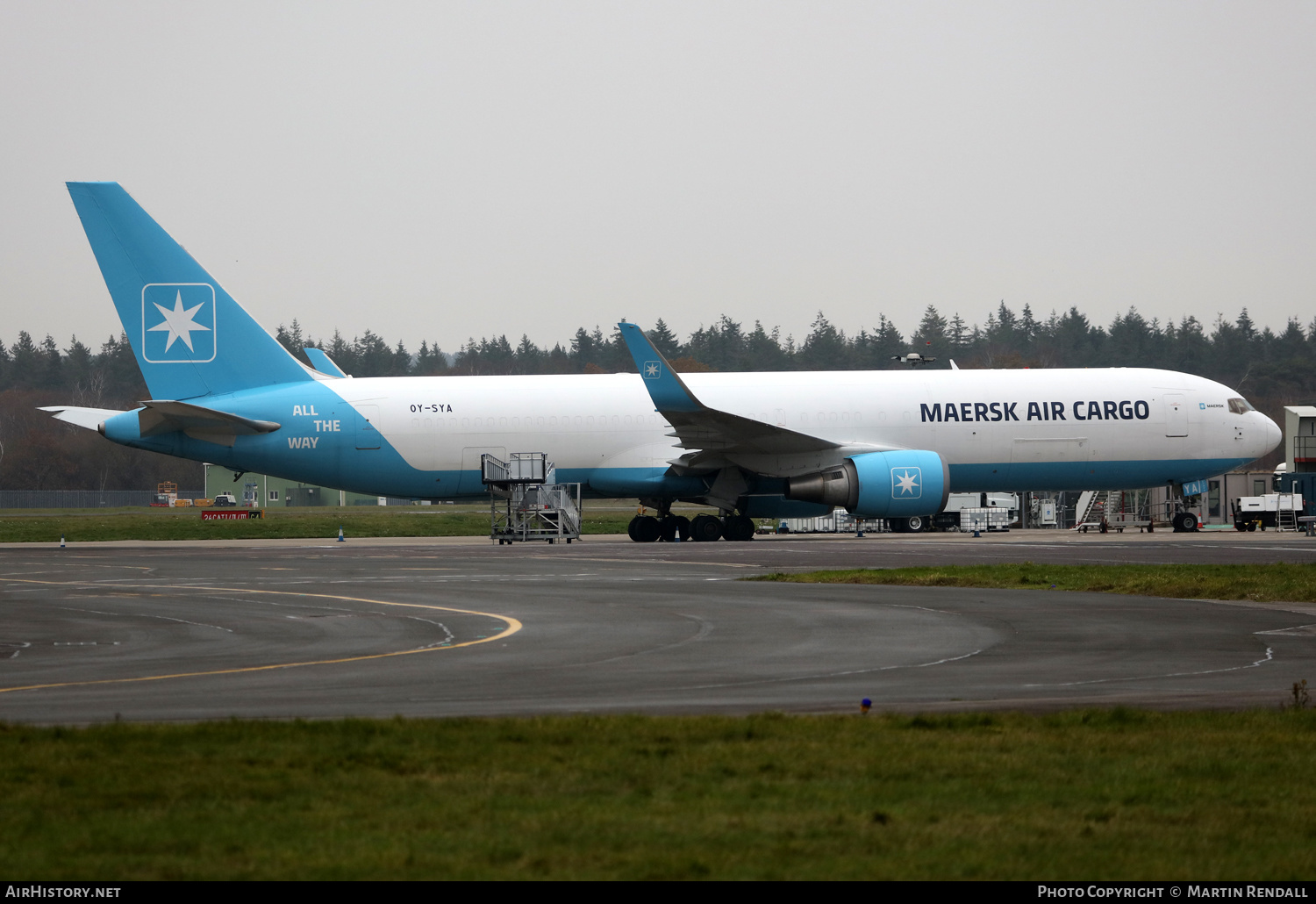 Aircraft Photo of OY-SYA | Boeing 767-3P6/ER(BDSF) | Maersk Air Cargo | AirHistory.net #625355