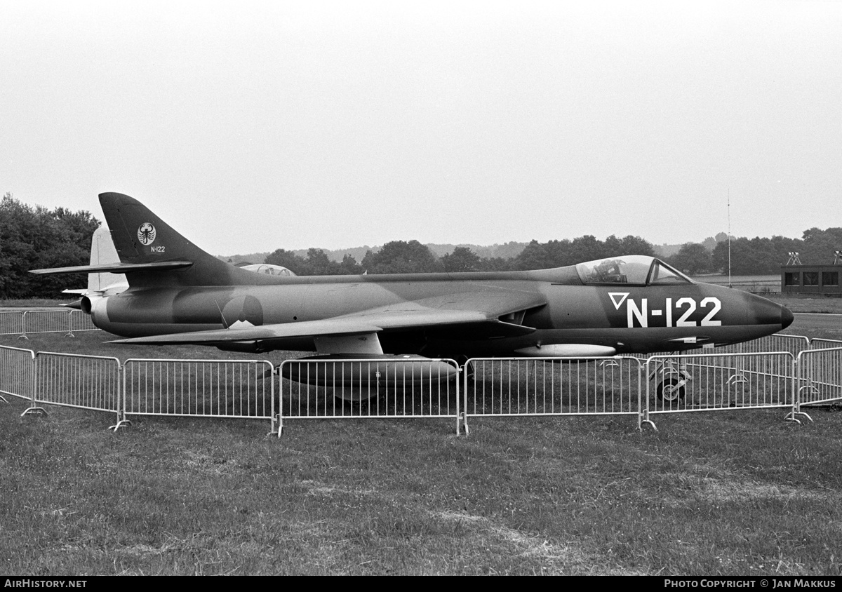 Aircraft Photo of N-122 | Hawker Hunter F4 | Netherlands - Air Force | AirHistory.net #625359
