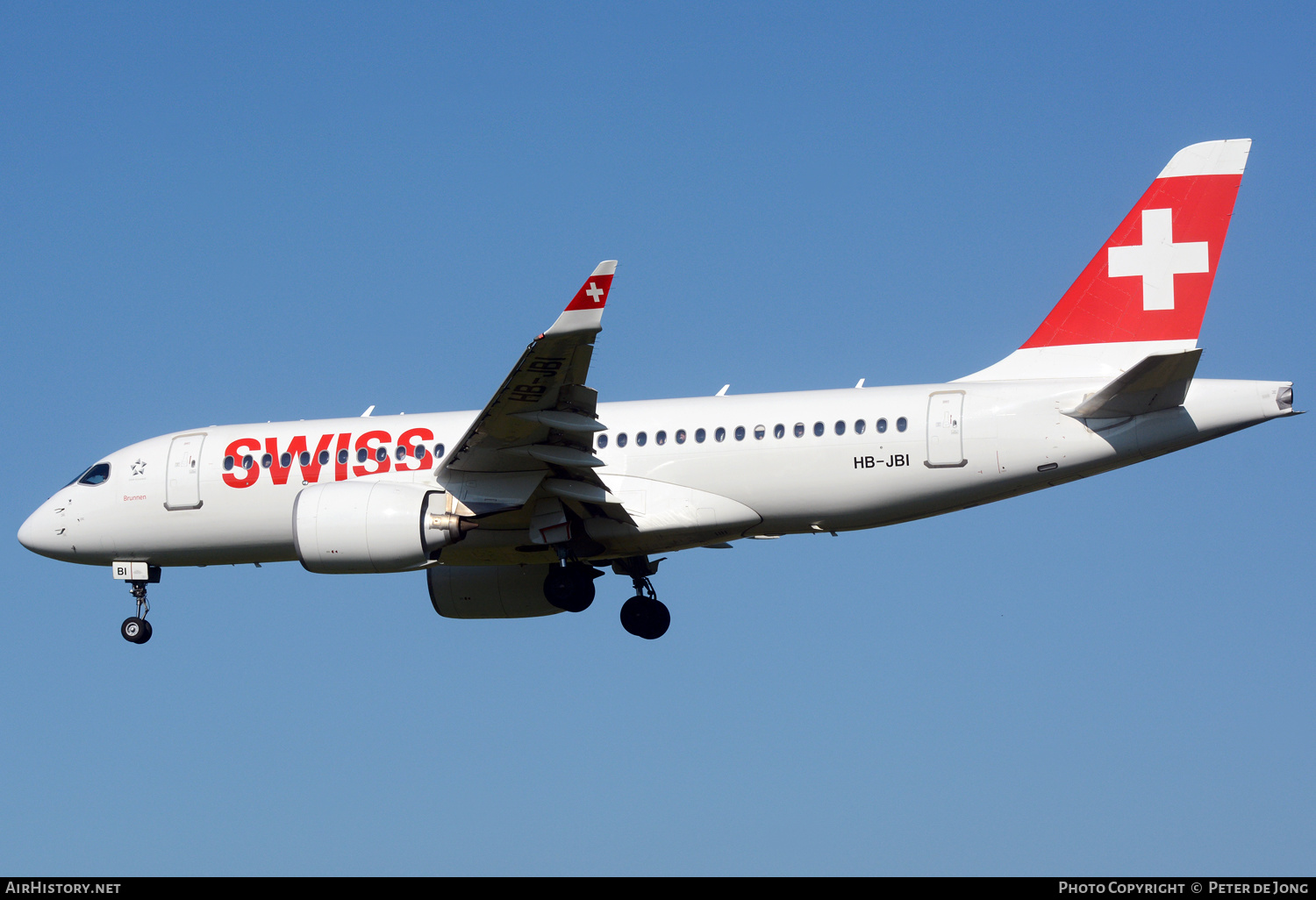 Aircraft Photo of HB-JBI | Airbus A220-171 (BD-500-1A10) | Swiss International Air Lines | AirHistory.net #625377