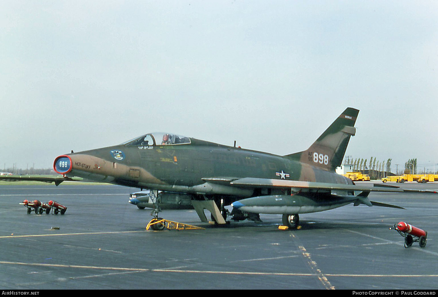 Aircraft Photo of 55-2898 / AF55-898 | North American F-100D Super Sabre | USA - Air Force | AirHistory.net #625380
