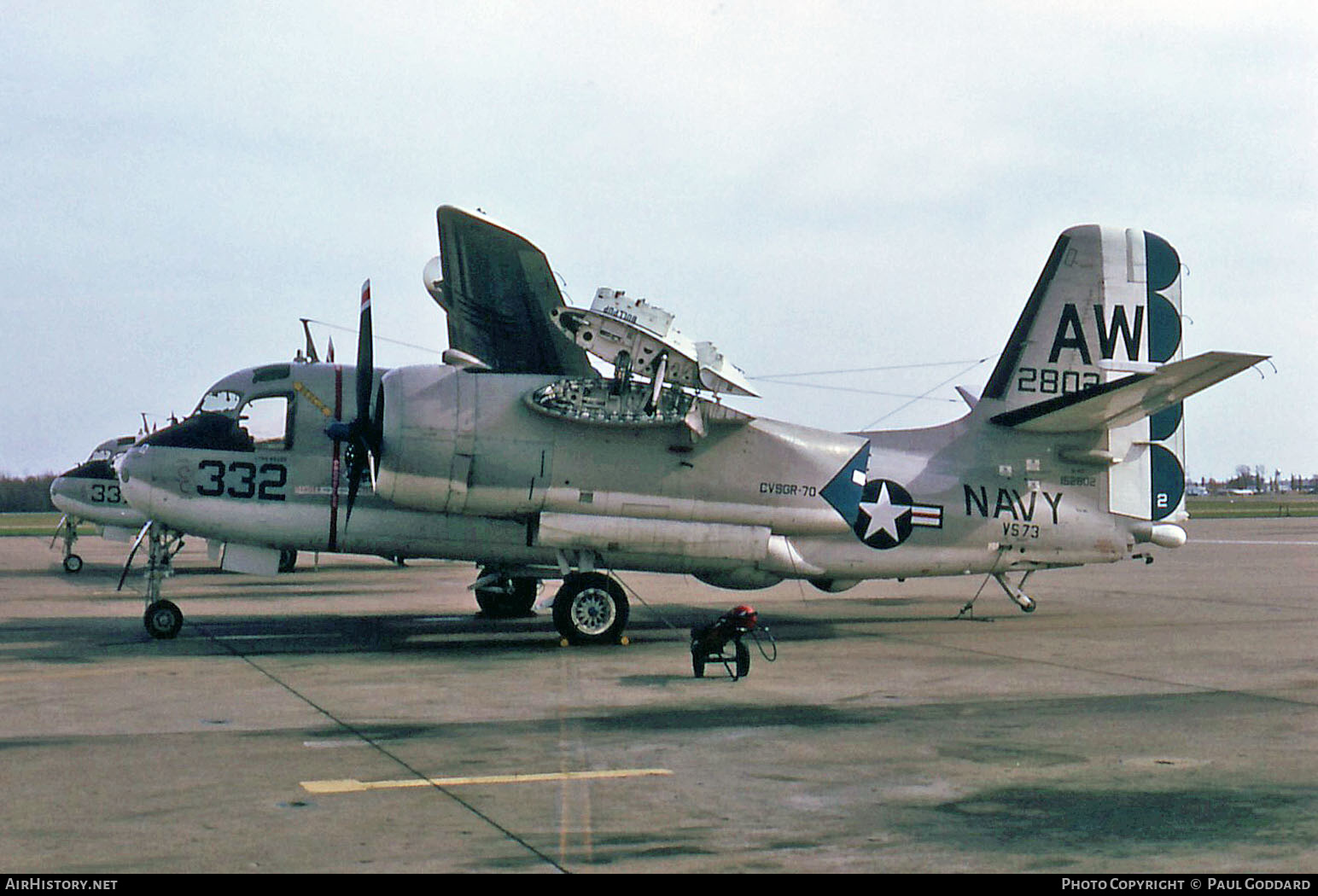 Aircraft Photo of 152802 | Grumman S-2E Tracker | USA - Navy | AirHistory.net #625384