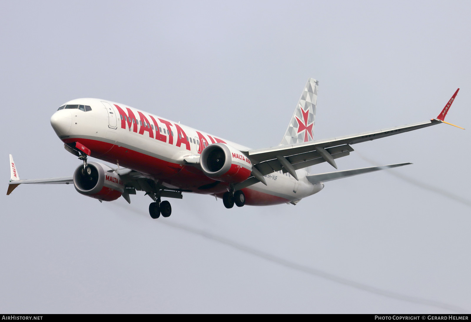 Aircraft Photo of 9H-VUF | Boeing 737-8200 Max 200 | Malta Air | AirHistory.net #625387