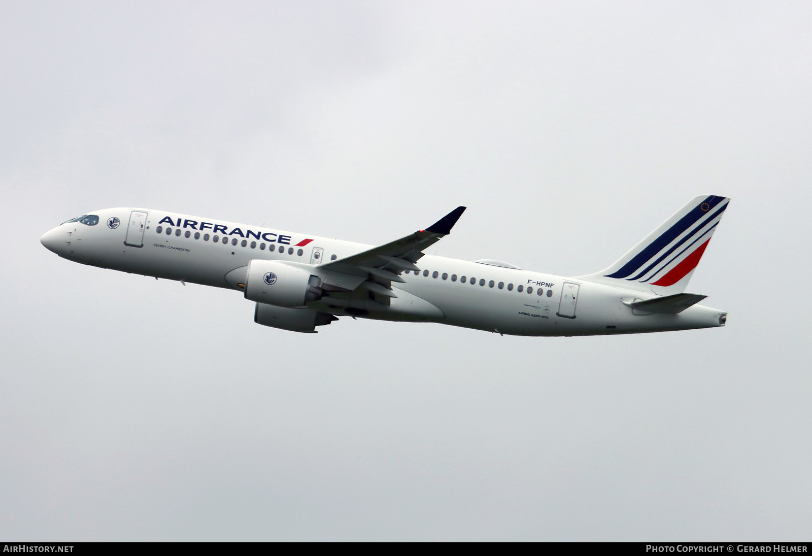 Aircraft Photo of F-HPNF | Airbus A220-371 (BD-500-1A11) | Air France | AirHistory.net #625389