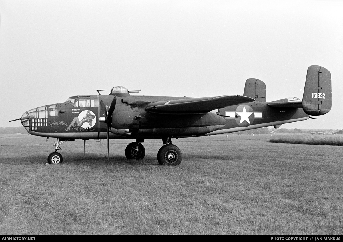 Aircraft Photo of N9494Z / 151632 | North American B-25J Mitchell | USA - Air Force | AirHistory.net #625393