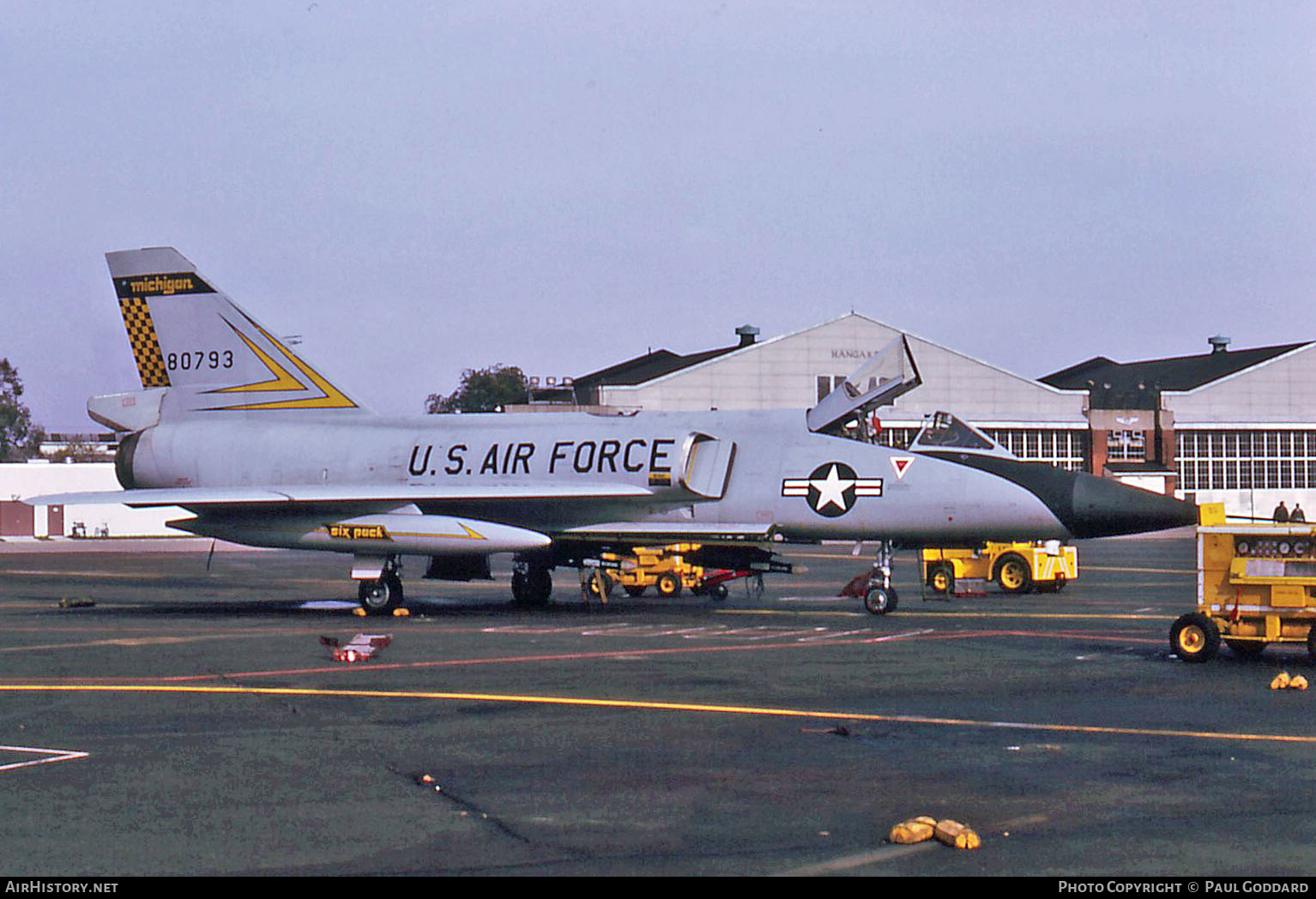 Aircraft Photo of 58-0793 / 80793 | Convair F-106A Delta Dart | USA - Air Force | AirHistory.net #625422