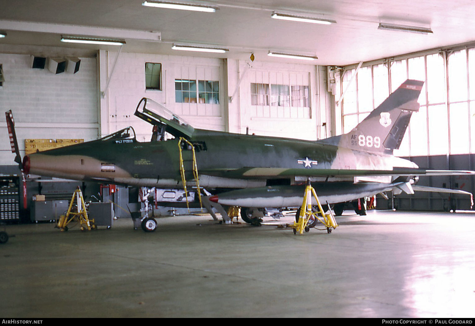 Aircraft Photo of 55-2889 / AF55-889 | North American F-100D Super Sabre | USA - Air Force | AirHistory.net #625440