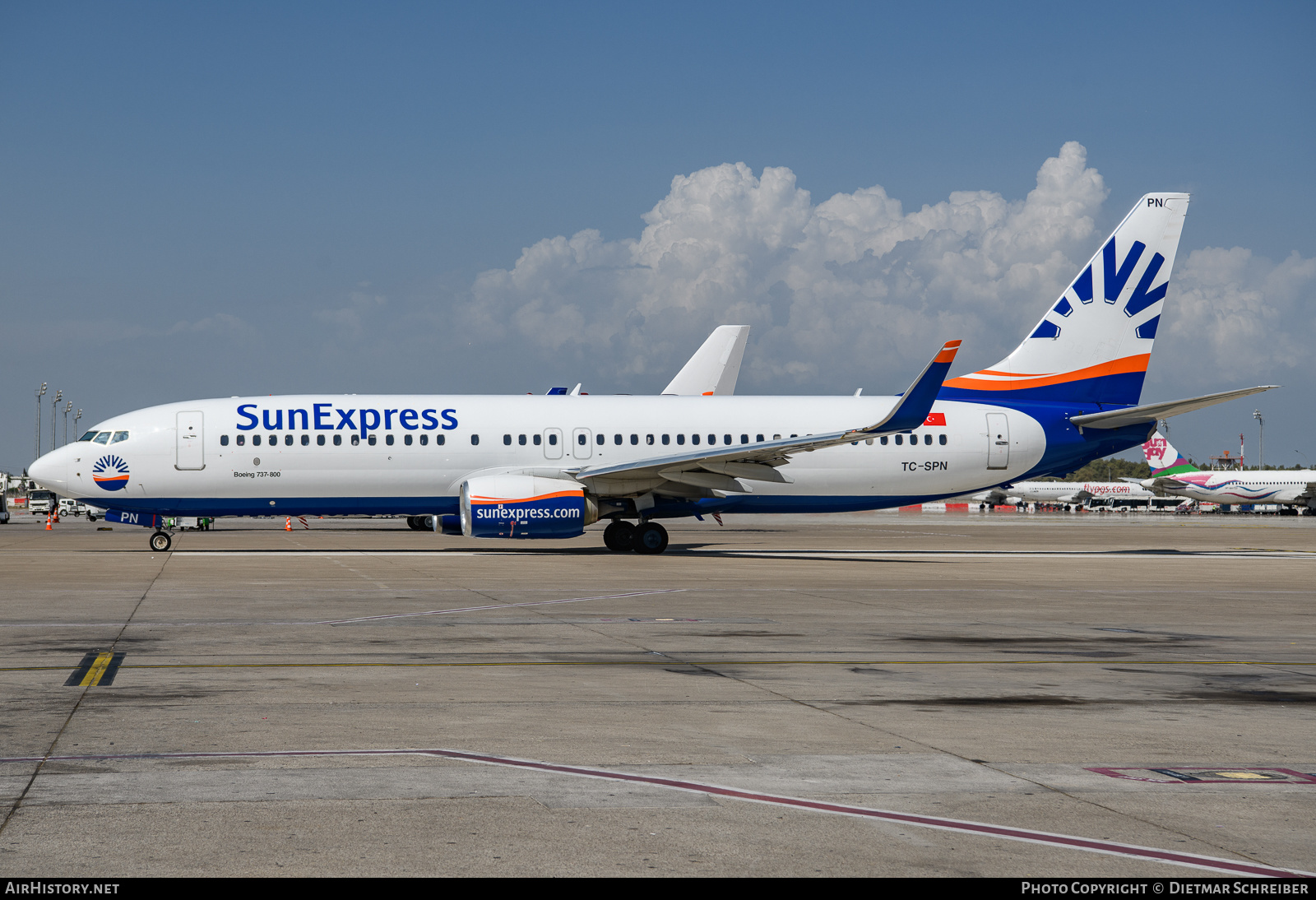 Aircraft Photo of TC-SPN | Boeing 737-8KV | SunExpress | AirHistory.net #625443