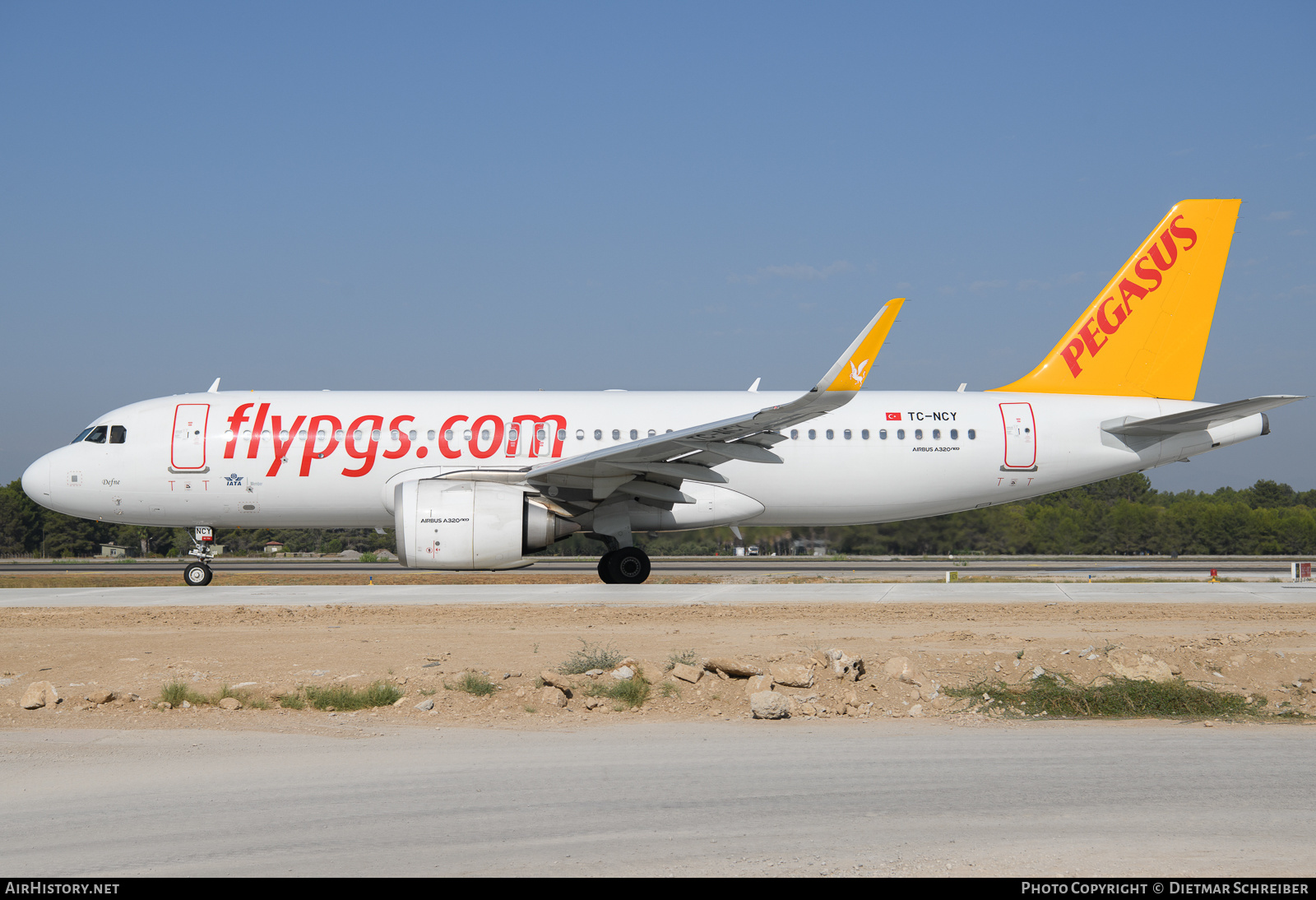 Aircraft Photo of TC-NCY | Airbus A320-251N | Pegasus Airlines | AirHistory.net #625444
