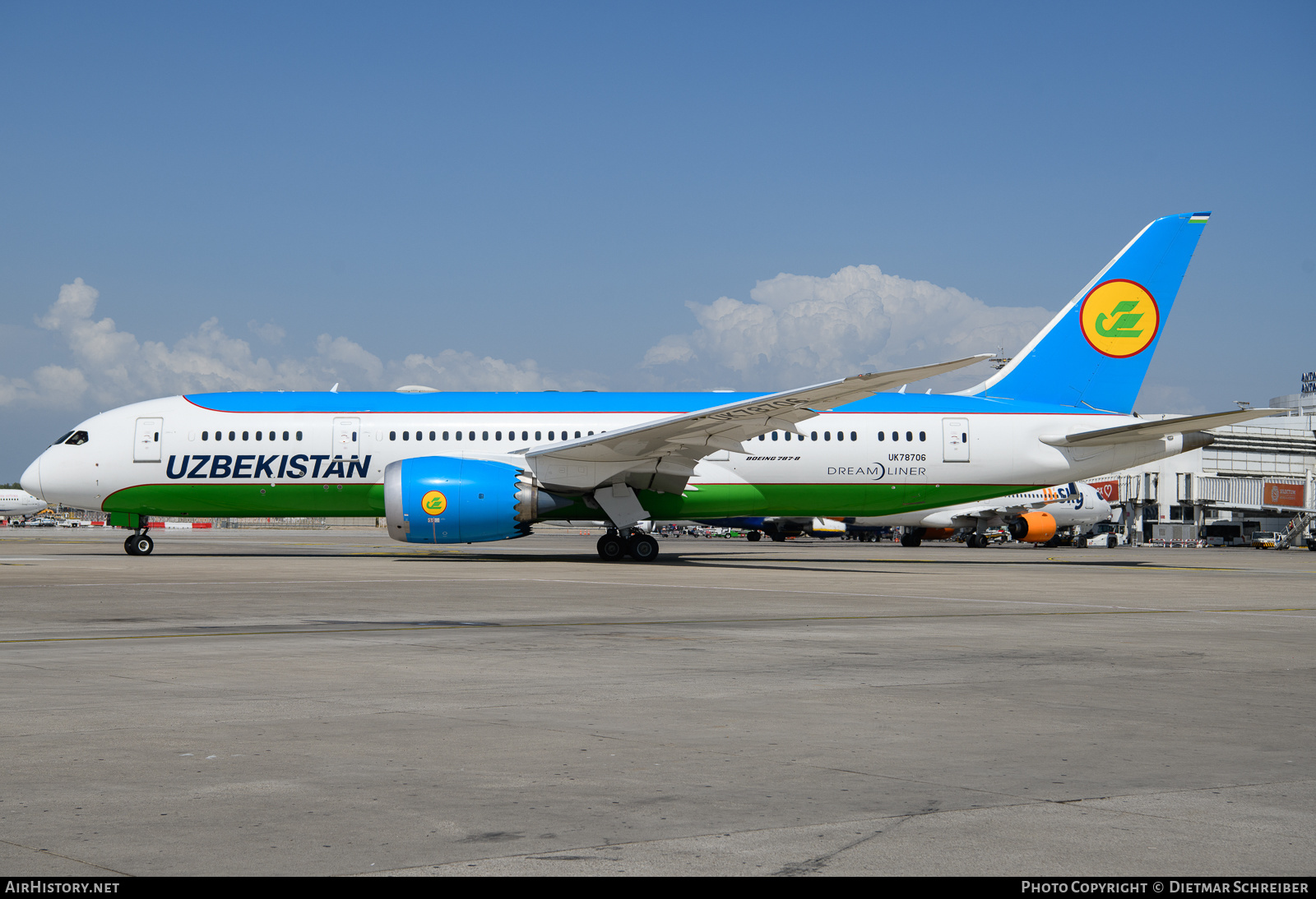 Aircraft Photo of UK-78706 | Boeing 787-8 Dreamliner | Uzbekistan Airways | AirHistory.net #625455