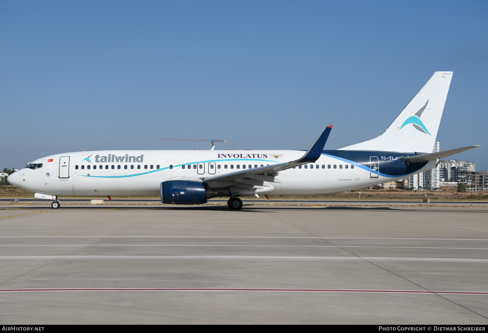 Aircraft Photo of TC-TLJ | Boeing 737-8Z9 | Tailwind Airlines | AirHistory.net #625465