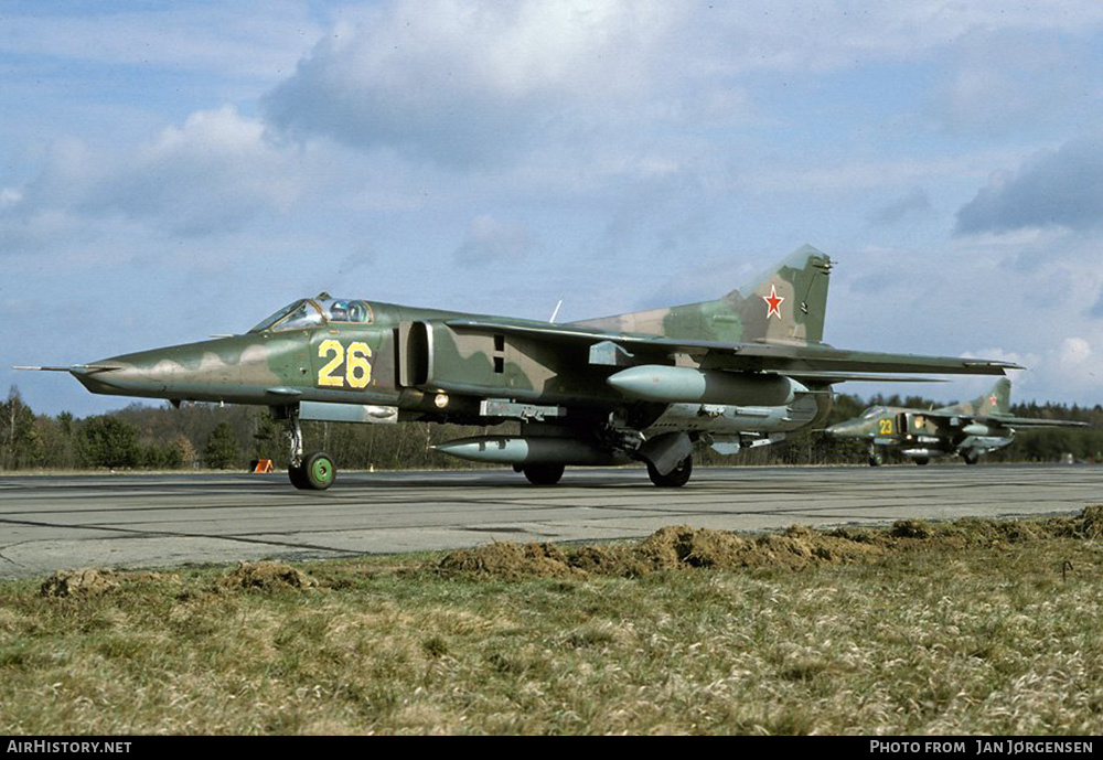 Aircraft Photo of 26 yellow | Mikoyan-Gurevich MiG-27D | Russia - Air Force | AirHistory.net #625482