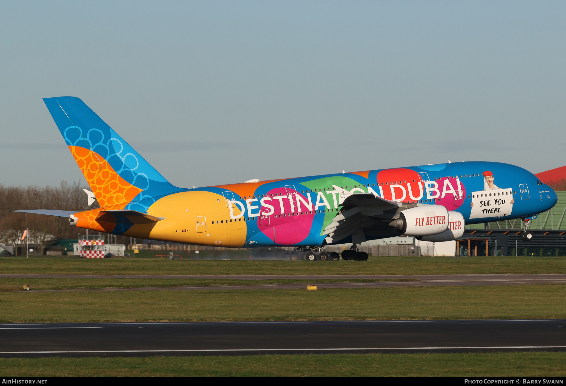 Aircraft Photo of A6-EEW | Airbus A380-861 | Emirates | AirHistory.net #625486