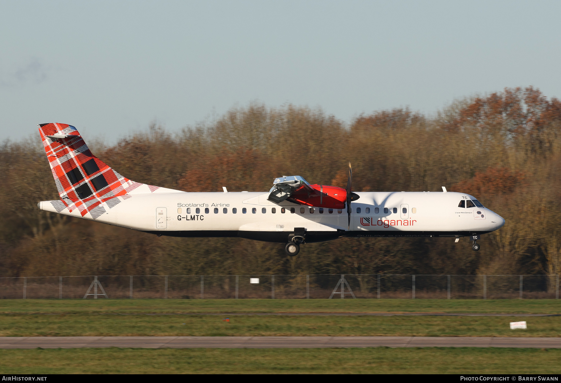 Aircraft Photo of G-LMTC | ATR ATR-72-600 (ATR-72-212A) | Loganair | AirHistory.net #625499