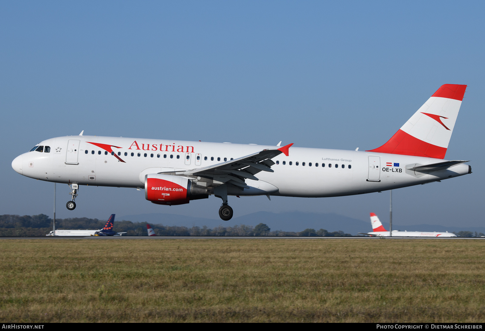 Aircraft Photo of OE-LXB | Airbus A320-216 | Austrian Airlines | AirHistory.net #625510