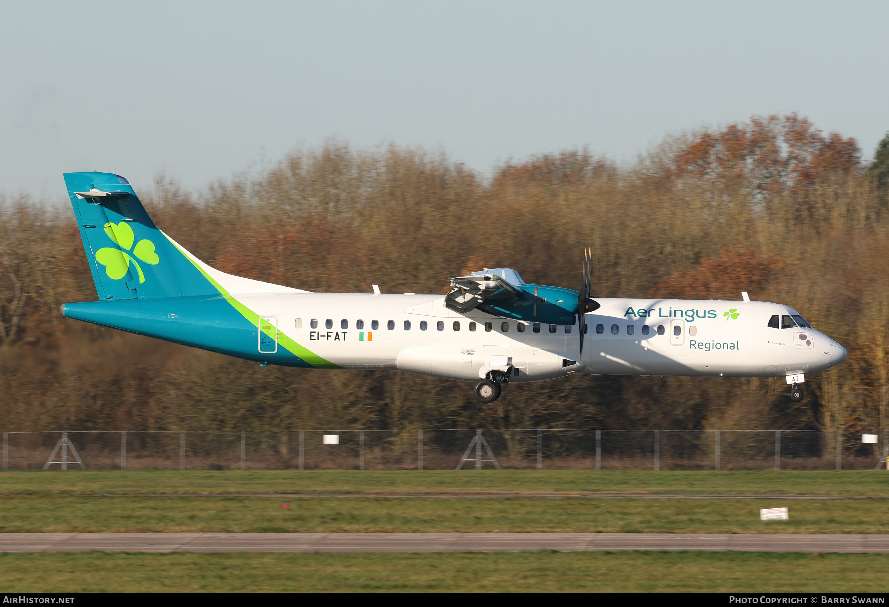 Aircraft Photo of EI-FAT | ATR ATR-72-600 (ATR-72-212A) | Aer Lingus Regional | AirHistory.net #625511