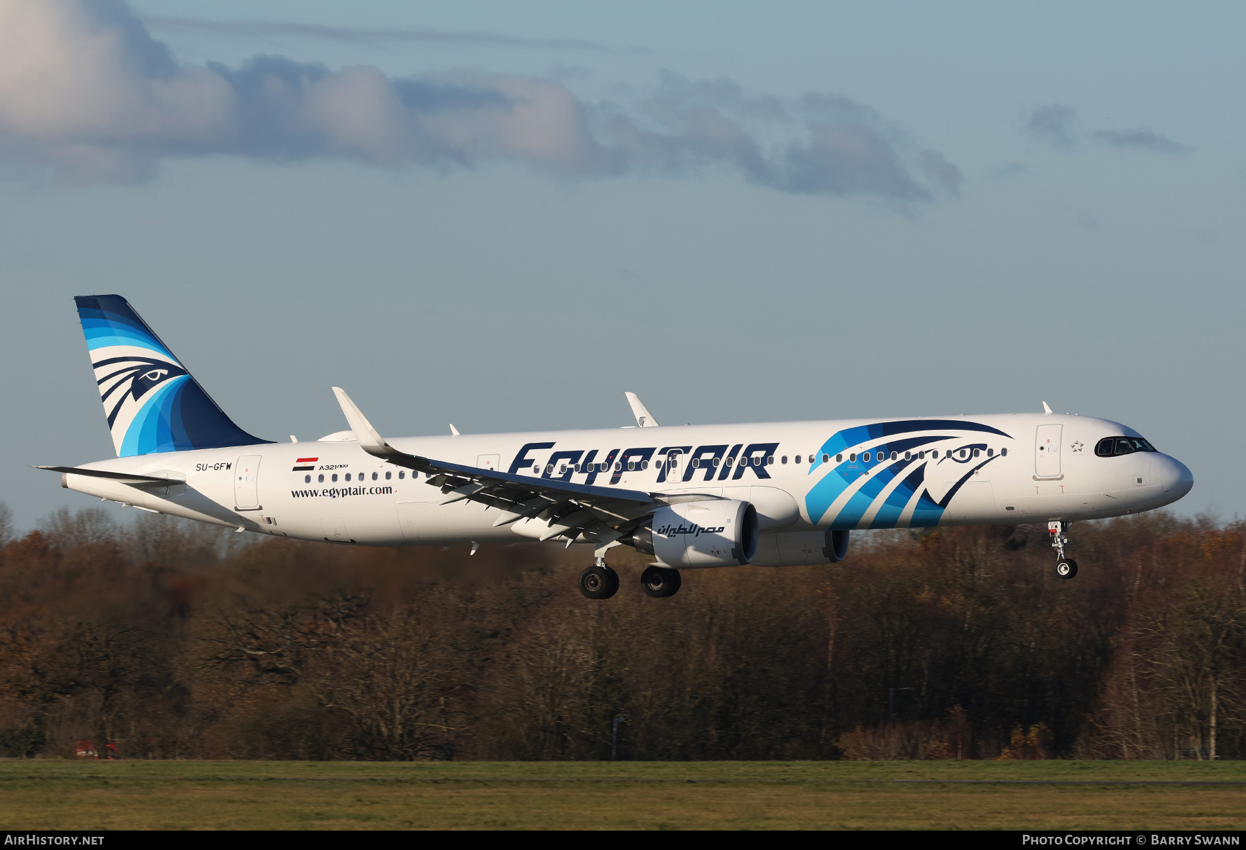 Aircraft Photo of SU-GFW | Airbus A321-271NX | EgyptAir | AirHistory.net #625526