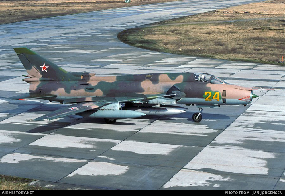 Aircraft Photo of 24 yellow | Sukhoi Su-17M4 | Russia - Air Force | AirHistory.net #625527