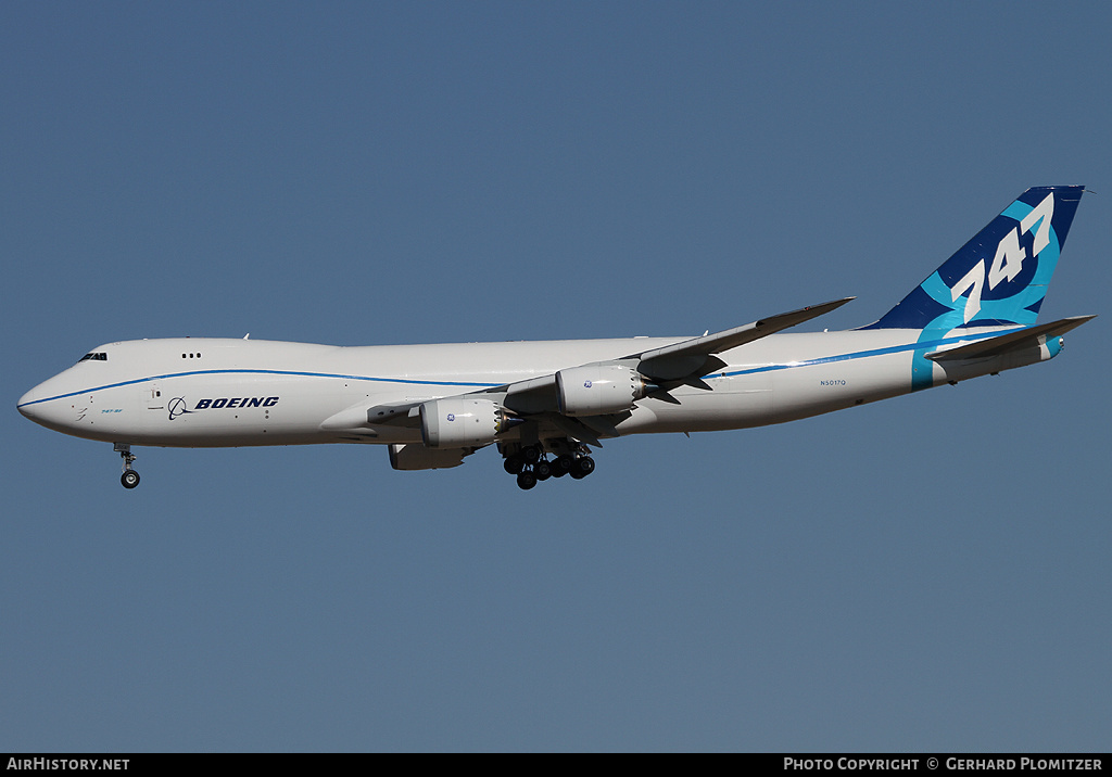 Aircraft Photo of N5017Q | Boeing 747-8KZF/SCD | Boeing | AirHistory.net #625534