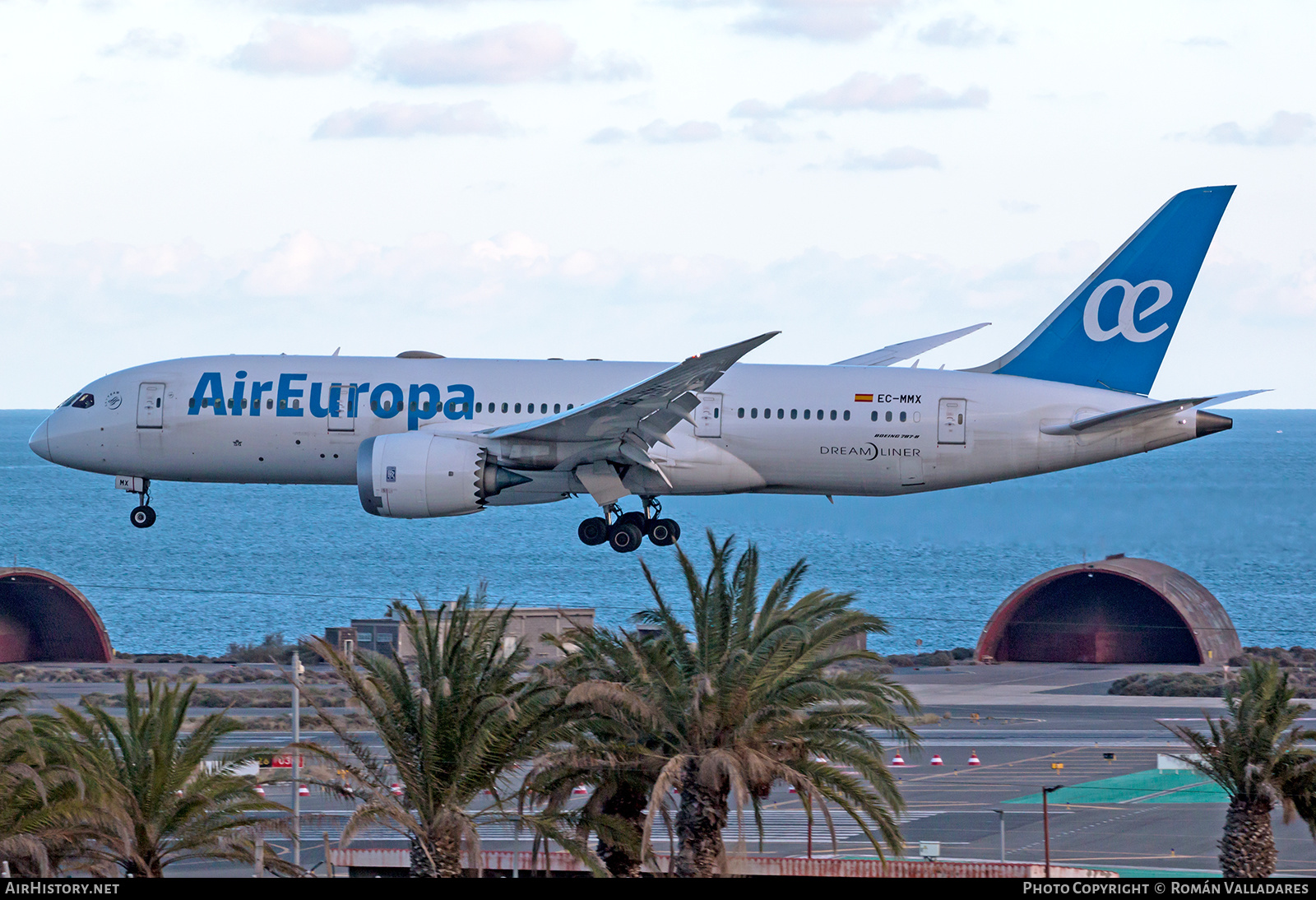 Aircraft Photo of EC-MMX | Boeing 787-8 Dreamliner | Air Europa | AirHistory.net #625546