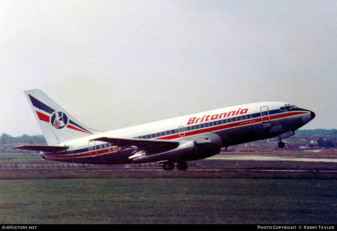 Aircraft Photo of G-BFVB | Boeing 737-204/Adv | Britannia Airways | AirHistory.net #625554