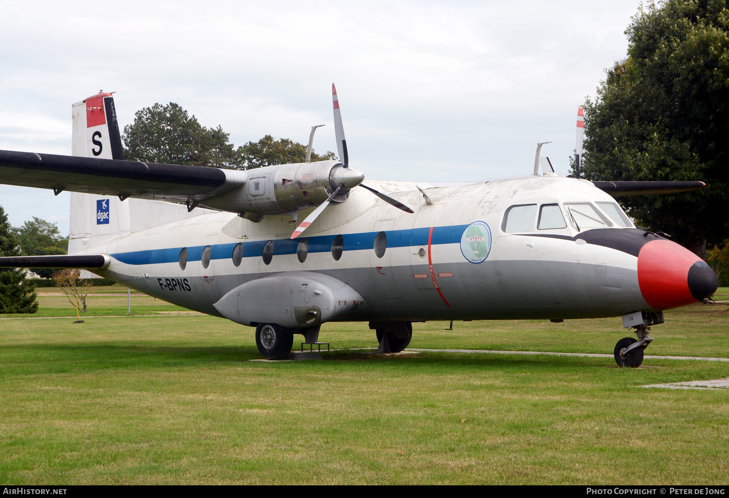 Aircraft Photo of F-BPNS | Nord 262A-40 | DGAC - Direction Générale de l'Aviation Civile | AirHistory.net #625558