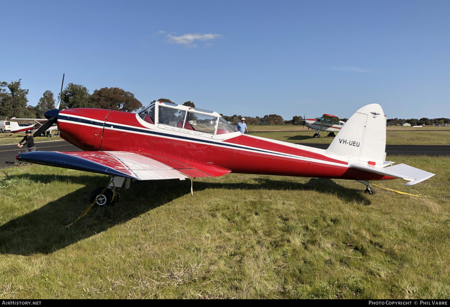 Aircraft Photo of VH-UEU | De Havilland DHC-1 Chipmunk T10 | AirHistory.net #625567