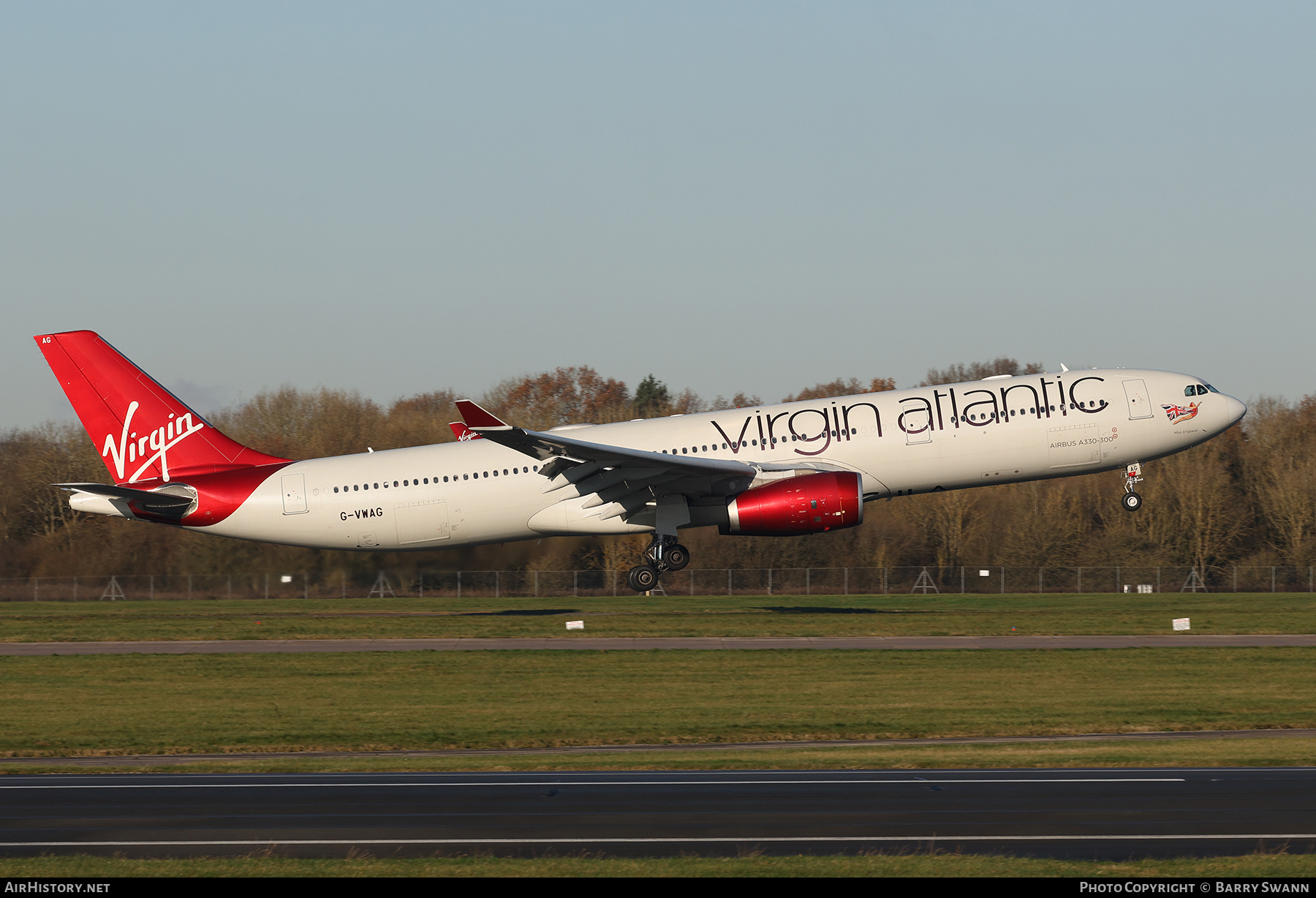 Aircraft Photo of G-VWAG | Airbus A330-343 | Virgin Atlantic Airways | AirHistory.net #625574