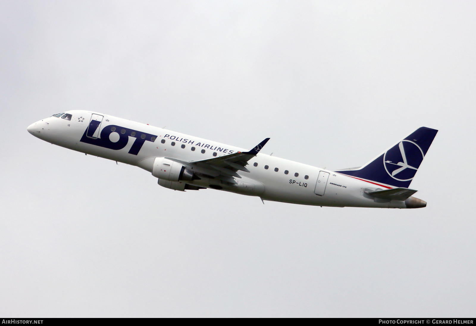 Aircraft Photo of SP-LIQ | Embraer 175STD (ERJ-170-200STD) | LOT Polish Airlines - Polskie Linie Lotnicze | AirHistory.net #625587