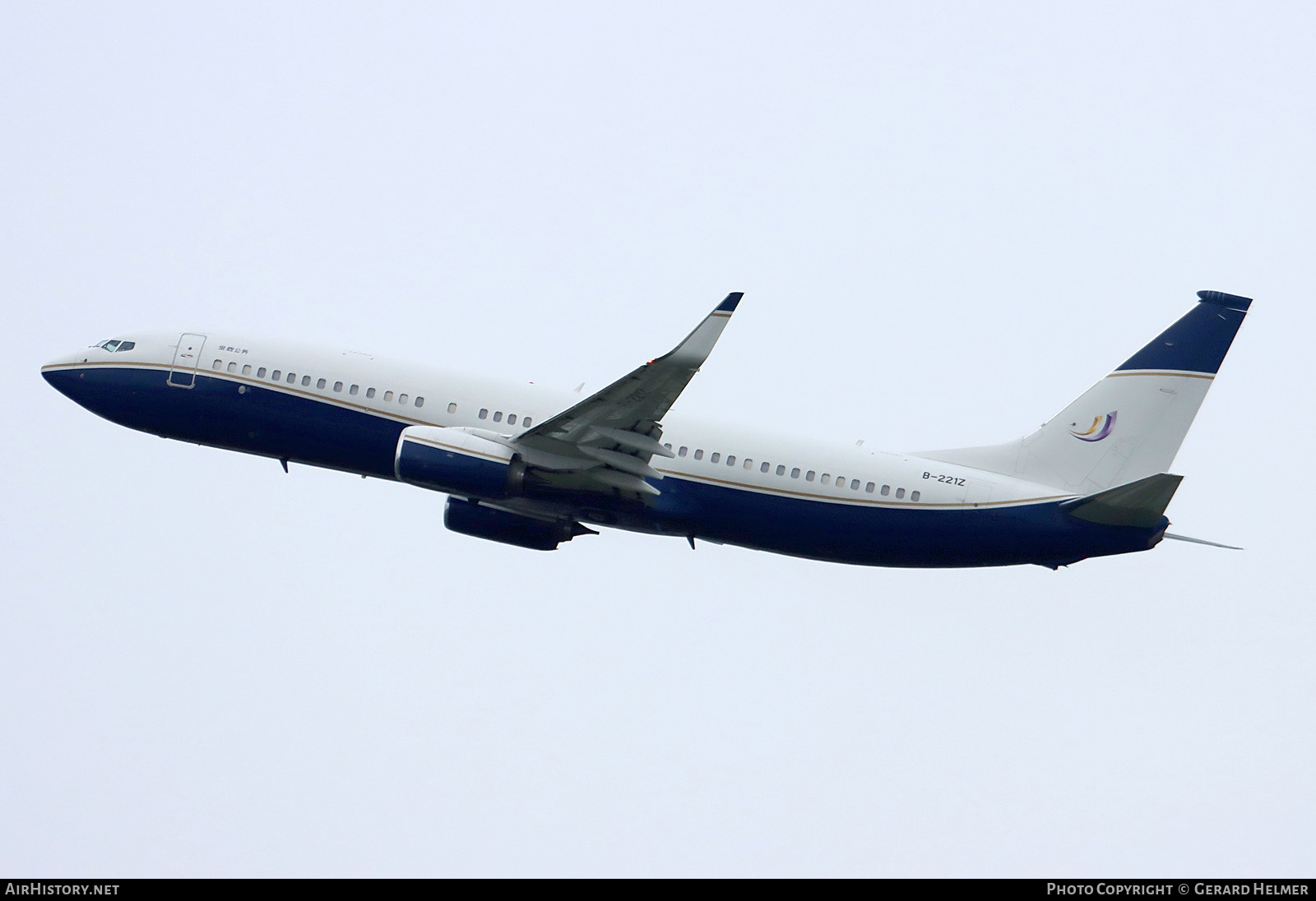 Aircraft Photo of B-221Z | Boeing 737-8ZE | Deer Jet | AirHistory.net #625588