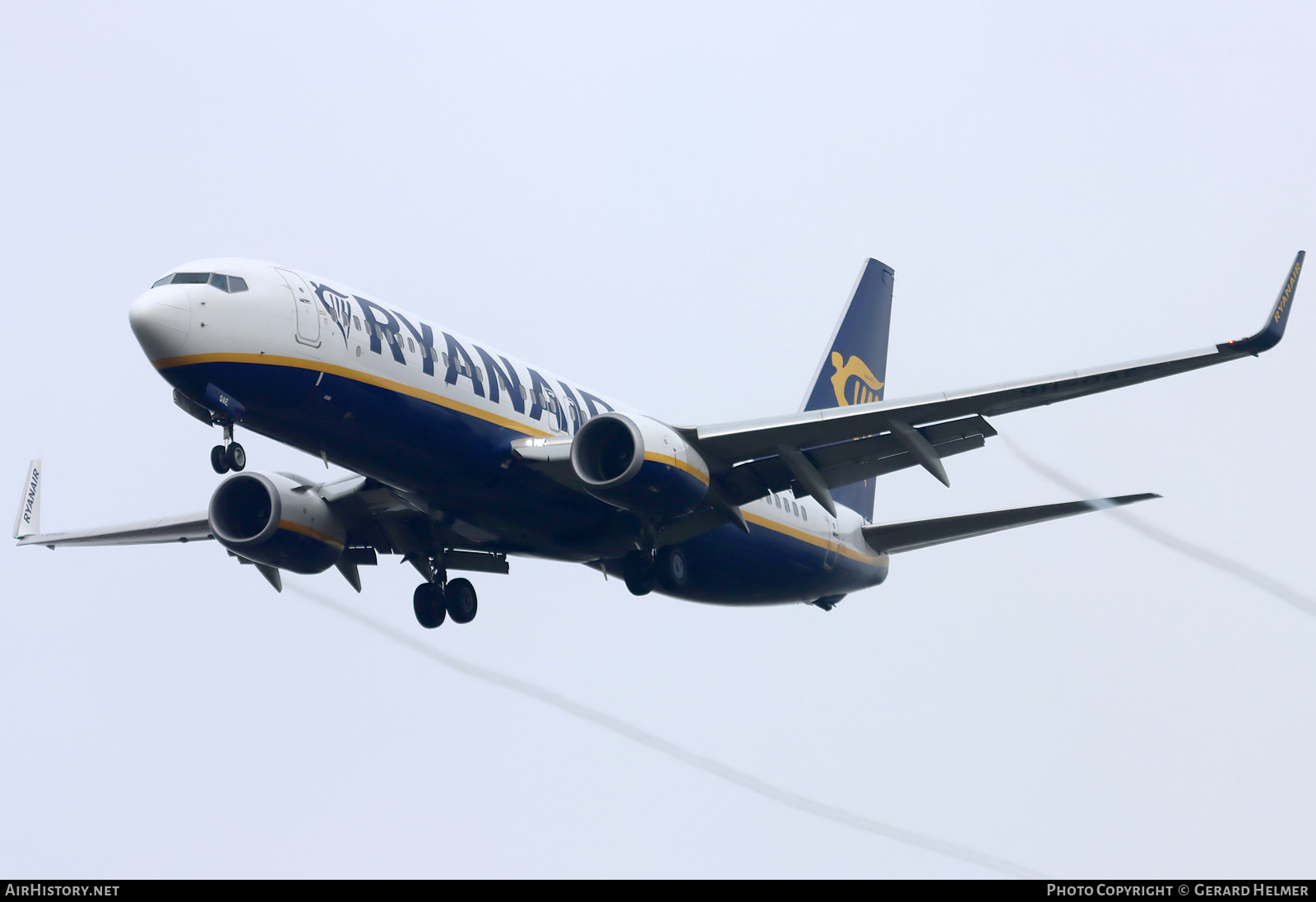 Aircraft Photo of 9H-QAE | Boeing 737-800 | Ryanair | AirHistory.net #625604