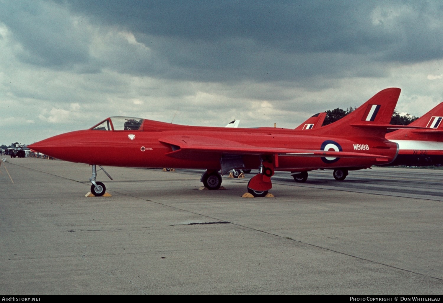 Aircraft Photo of WB188 | Hawker Hunter F3 | UK - Air Force | AirHistory.net #625619