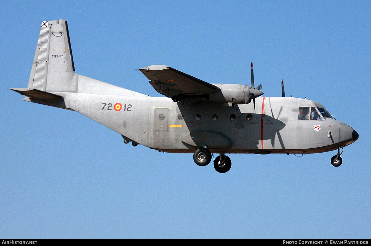 Aircraft Photo of T.12B-67 | CASA C-212-100 Aviocar | Spain - Air Force | AirHistory.net #625625