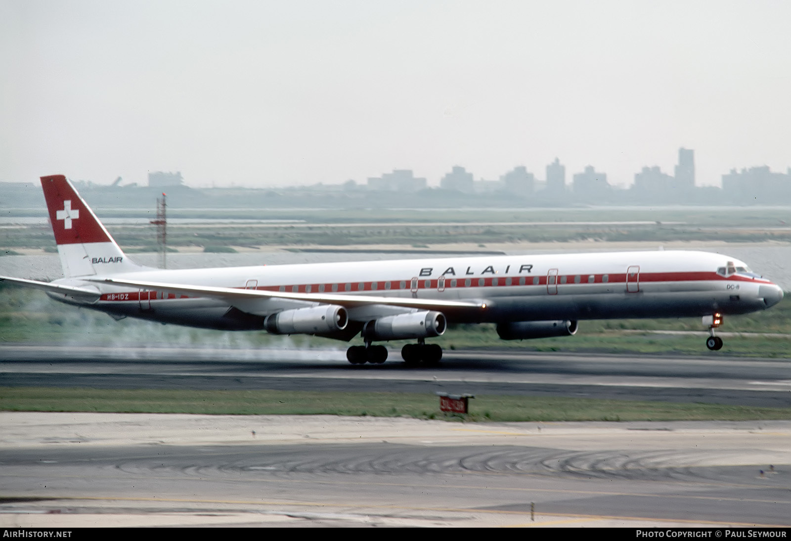 Aircraft Photo of HB-IDZ | McDonnell Douglas DC-8-63PF | Balair | AirHistory.net #625628