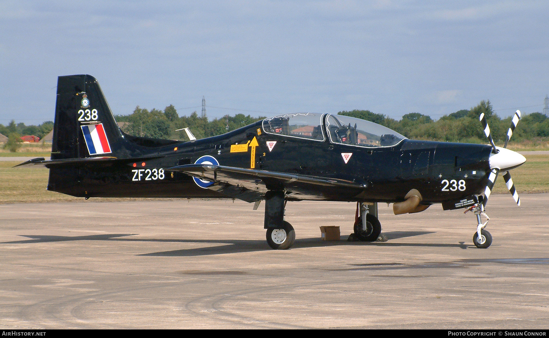 Aircraft Photo of ZF238 | Short S-312 Tucano T1 | UK - Air Force | AirHistory.net #625636