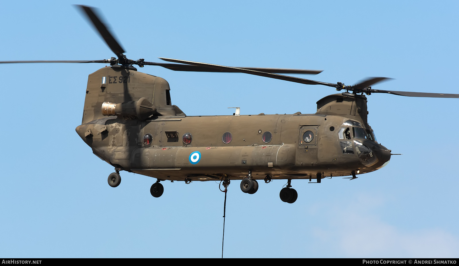 Aircraft Photo of ES921 | Boeing CH-47D Chinook (414) | Greece - Army | AirHistory.net #625637
