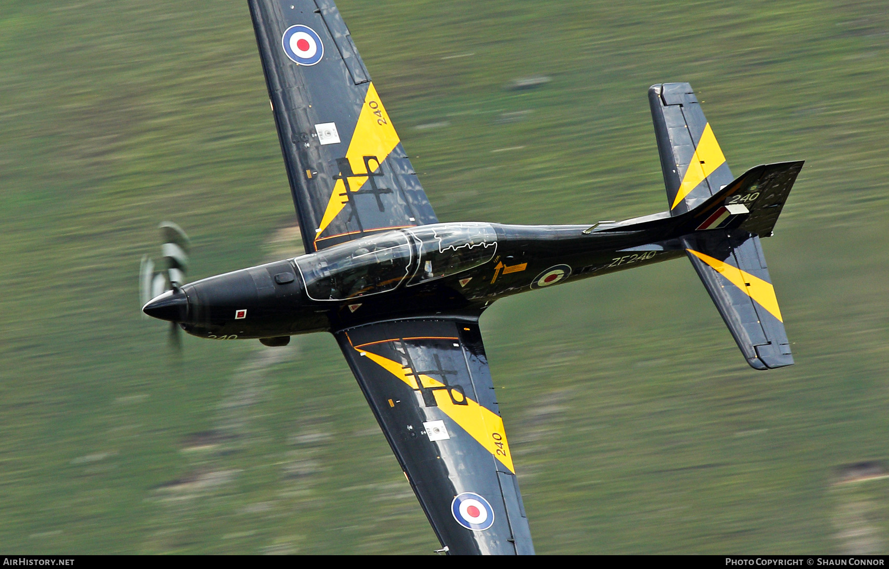 Aircraft Photo of ZF240 | Short S-312 Tucano T1 | UK - Air Force | AirHistory.net #625638