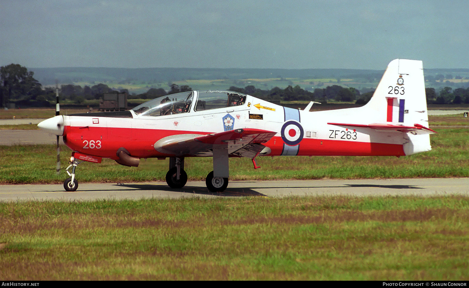Aircraft Photo of ZF263 | Short S-312 Tucano T1 | UK - Air Force | AirHistory.net #625640