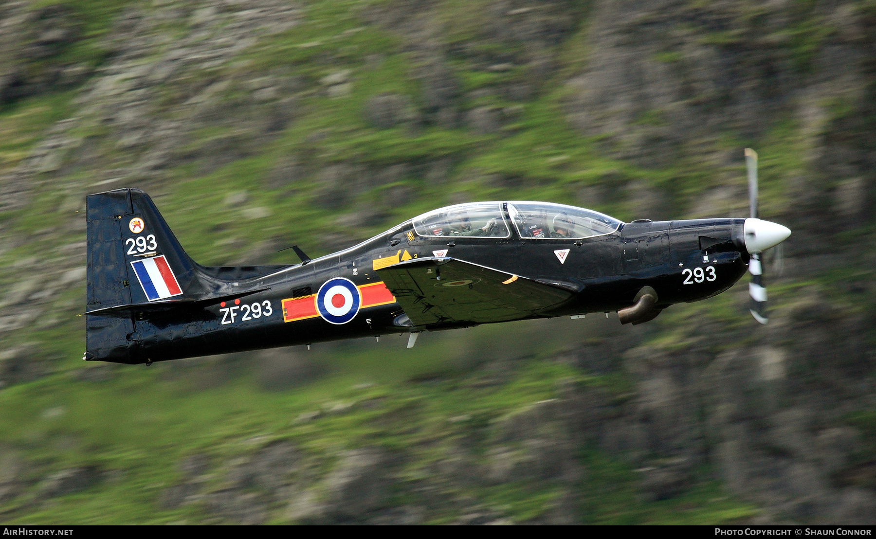 Aircraft Photo of ZF293 | Short S-312 Tucano T1 | UK - Air Force | AirHistory.net #625645