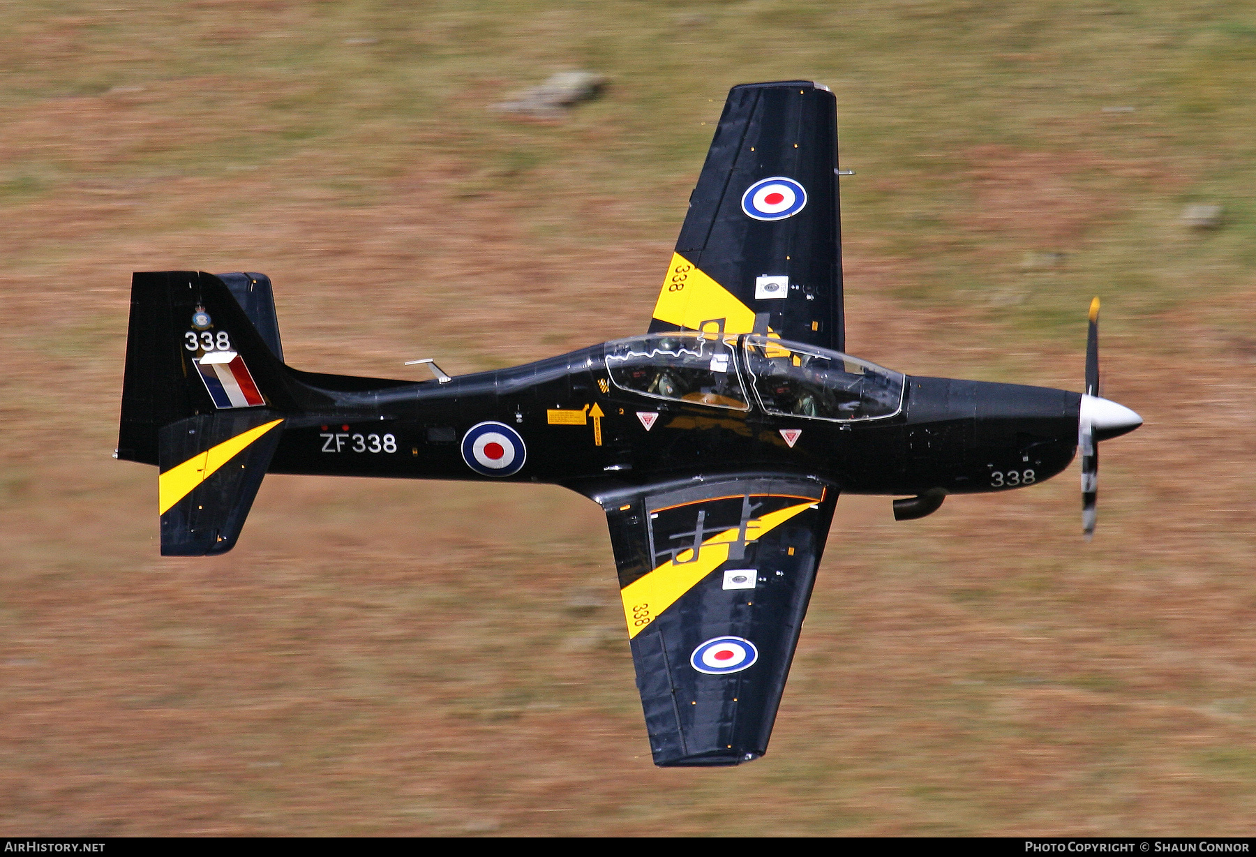Aircraft Photo of ZF338 | Short S-312 Tucano T1 | UK - Air Force | AirHistory.net #625647